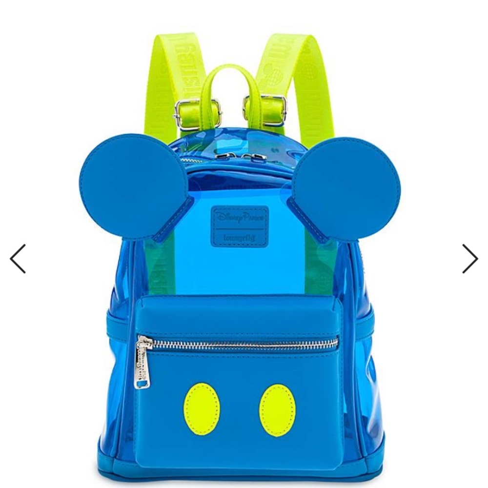 Disney Mickey Mouse Neon backpack by Loungefly